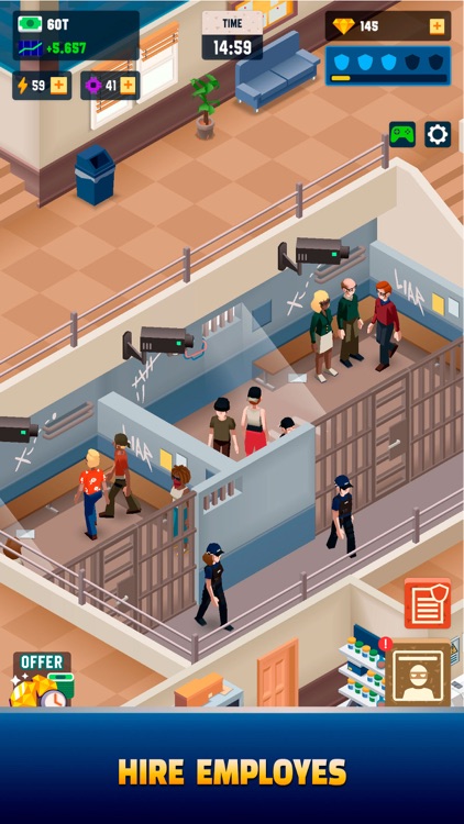 Idle Police Tycoon - Cops Game