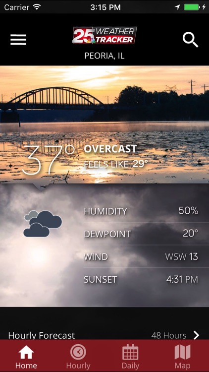 WEEK 25 Weather Tracker app screenshot-0