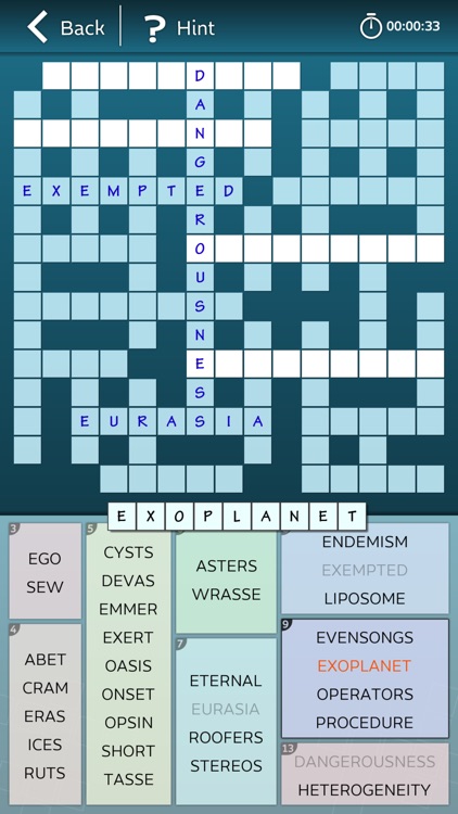 Astraware Kriss Kross screenshot-3