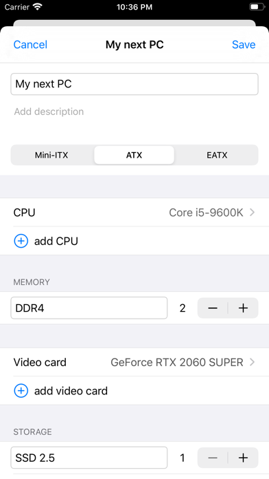 Power Supply Calculator Pro screenshot 2