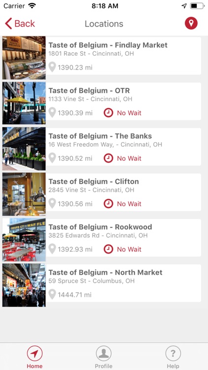 Taste of Belgium Restaurants