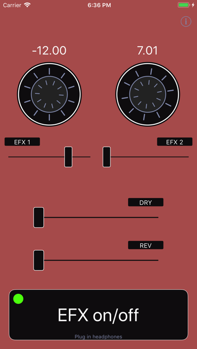 Harmonizer audio effect screenshot1