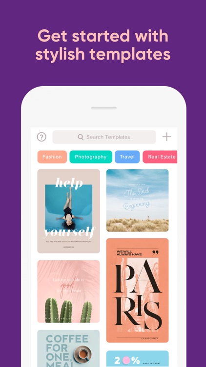 Over: Graphic Design Maker