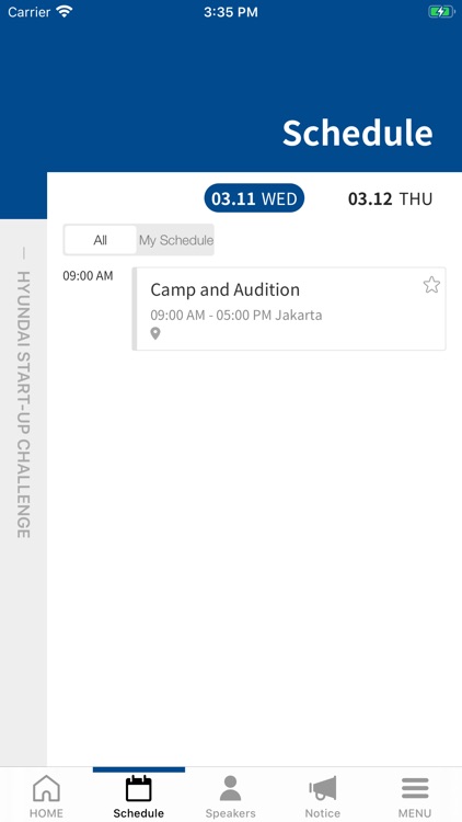 Hyundai Startup Challenge