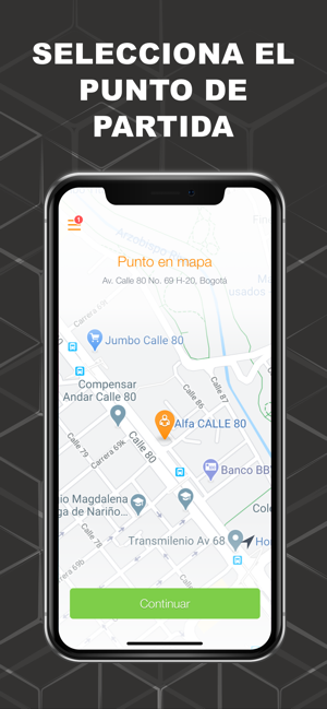 Class transporte app