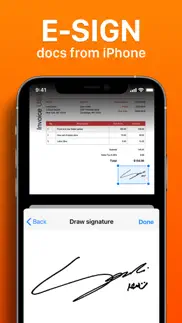 e-signature app iphone screenshot 1