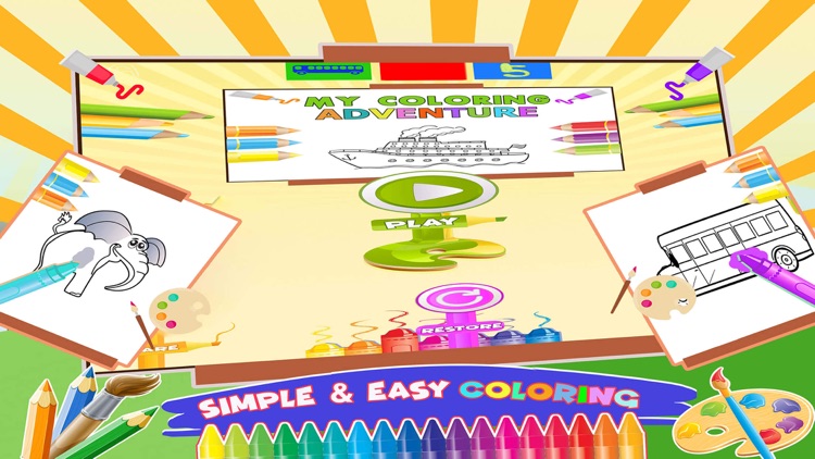 Coloring Book Fun Doodle Games screenshot-4