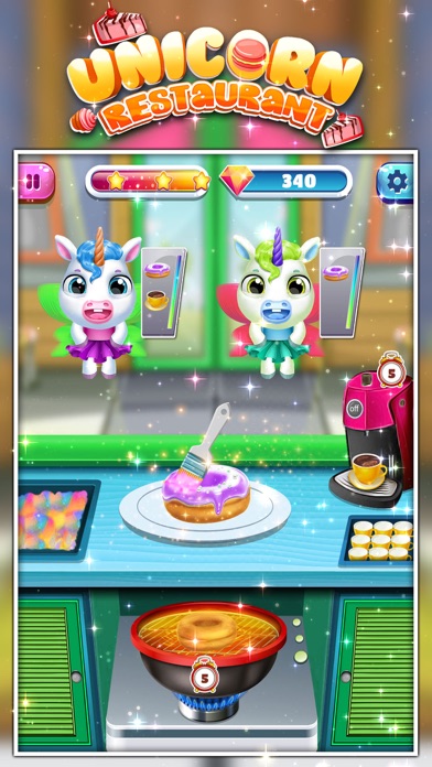 Unicorn Cooking Mania Games screenshot 5