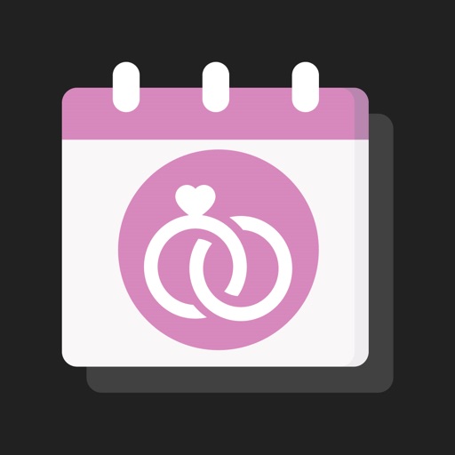 Wedding Day Planner Couple App Icon