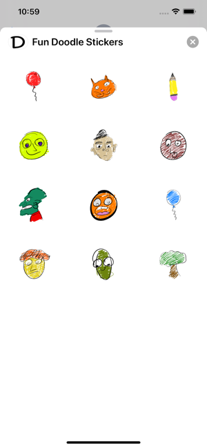 Fun Doodle Stickers(圖1)-速報App