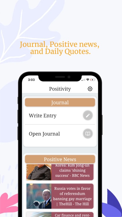 Positivity App