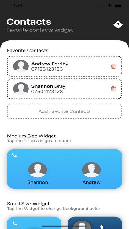 Contact Widget Pro screenshot-4