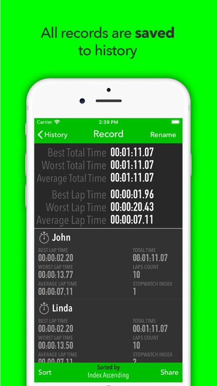 Best Multi Stopwatch Lite screenshot-5