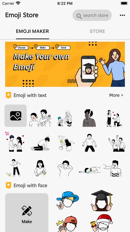 Emoji store(with emoji maker) screenshot-0