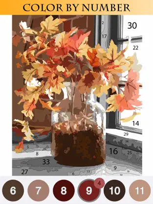 Captura de Pantalla 7 Color by Number-Oil Painting iphone