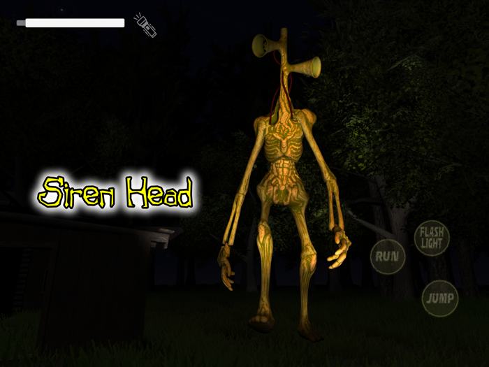 Siren Head SCP Forest Monster