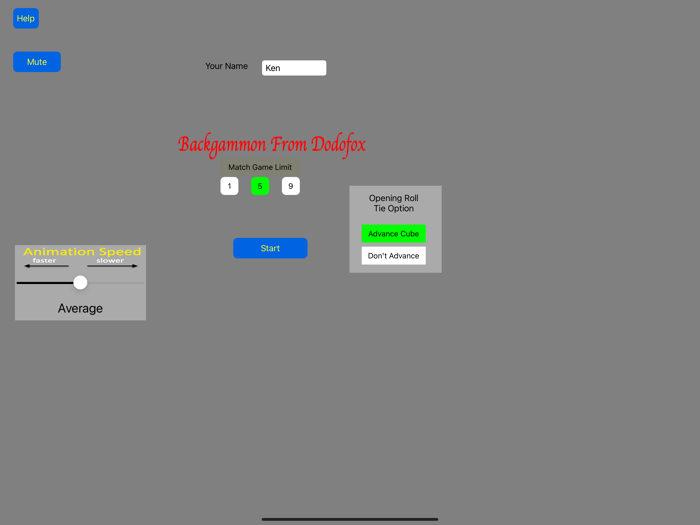 Backgammon from Dodofox