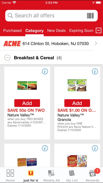 ACME Markets Deals & Rewards