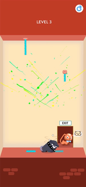 Rescue Kitten - Rope Puzzle(圖3)-速報App