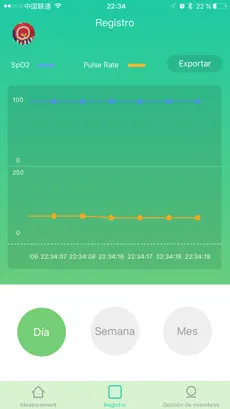 Screenshot 2 A-OXIMETER iphone