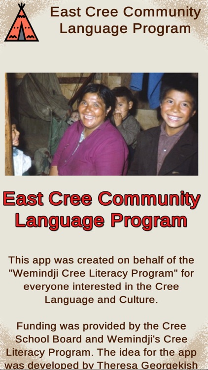 East Cree Community Language