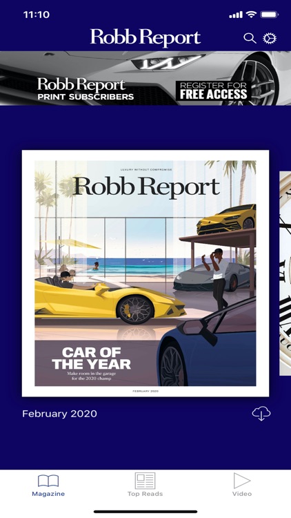 Robb Report Magazine