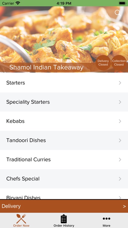 Shamol Indian Takeaway.