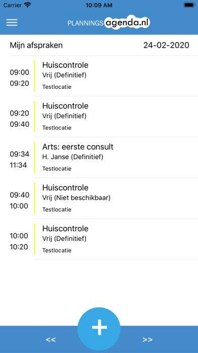 Planningsagenda.nl screenshot 2