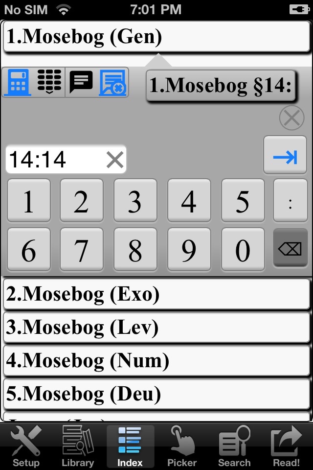 Bibelen (Danish Bible) screenshot 4
