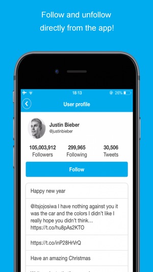 Find Unfollowers on Twitter(圖5)-速報App