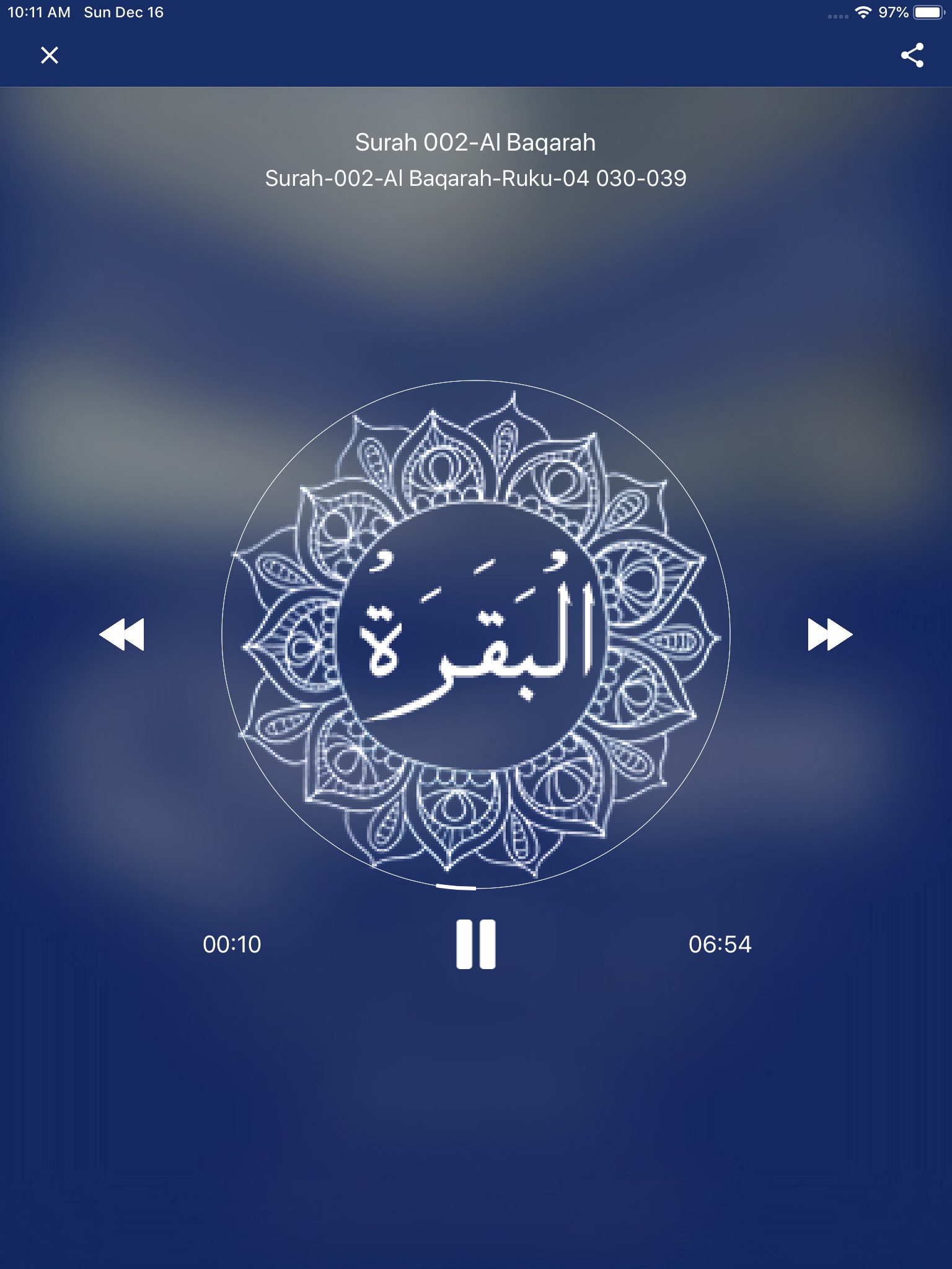 Tafheem ul Quran: Audio screenshot 4