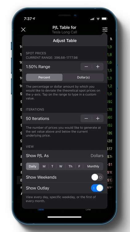 Options Profit Calculator screenshot-4
