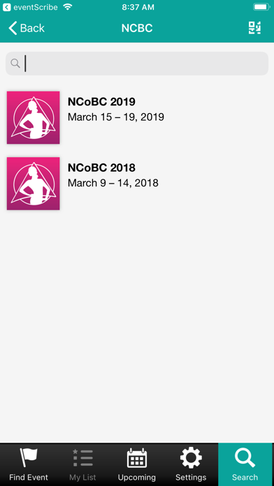 How to cancel & delete NCoBC Conference from iphone & ipad 2