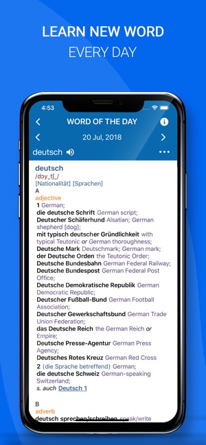 Oxford German Dictionary 2018(圖5)-速報App