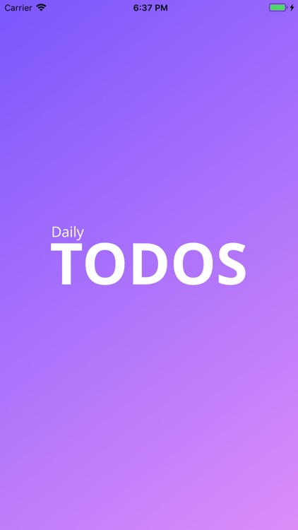 DailyTODOS