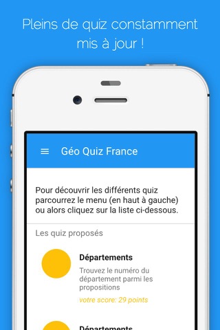 Géo Quiz France - náhled
