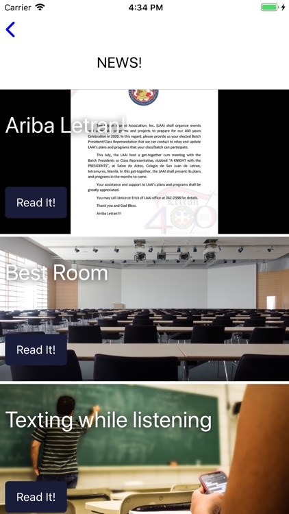 Letran Alumni App screenshot-3