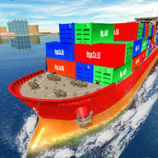 Cargo Sea Port Ship Sim iOS App