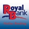 The Royal Bank Online Banking mobile app is available to Royal Bank-USA Online Banking customers