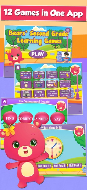 Bears Second Grade Games(圖1)-速報App