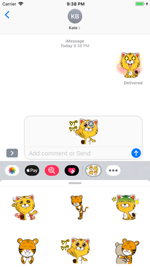 Little Tiger Stickers(圖5)-速報App