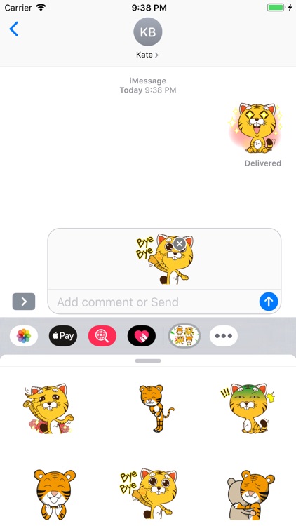 Little Tiger Stickers screenshot-4