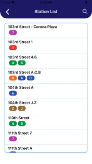 mta nyc subway route planner iphone screenshot 3