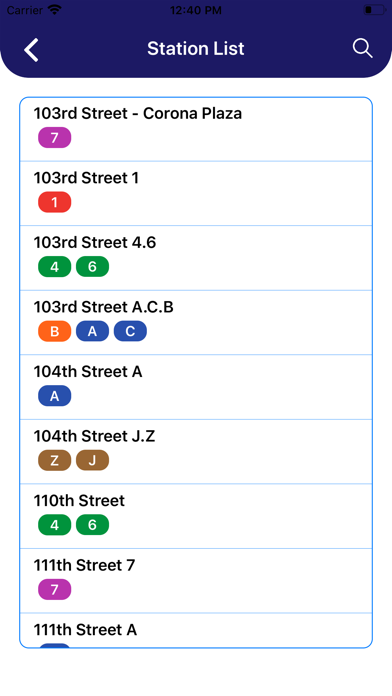 MTA NYC Subway Route Planner screenshot 3