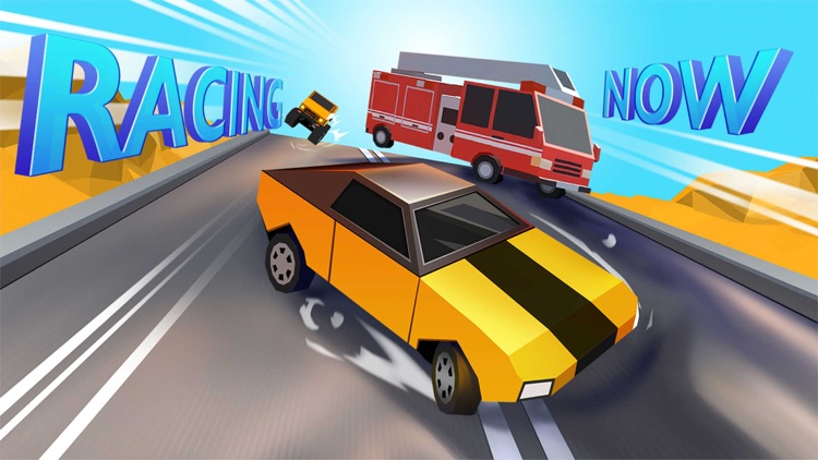 Block Racing Car: Speed Drive screenshot-4