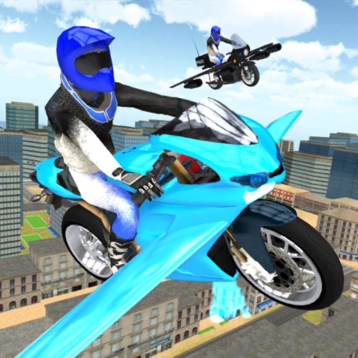 Flying Motorbike Simulator Icon
