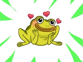 Epic Frog Stickers