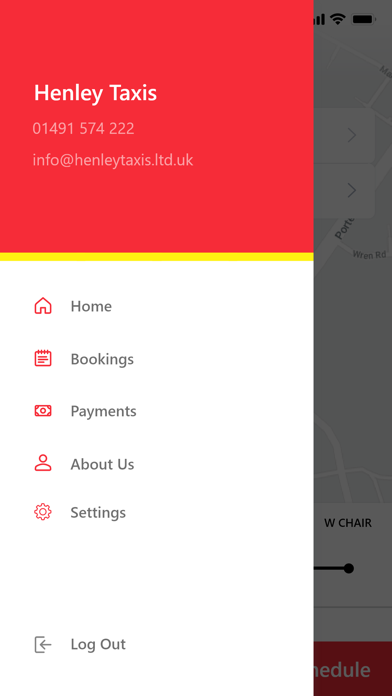 Henley Taxis Limited screenshot 2