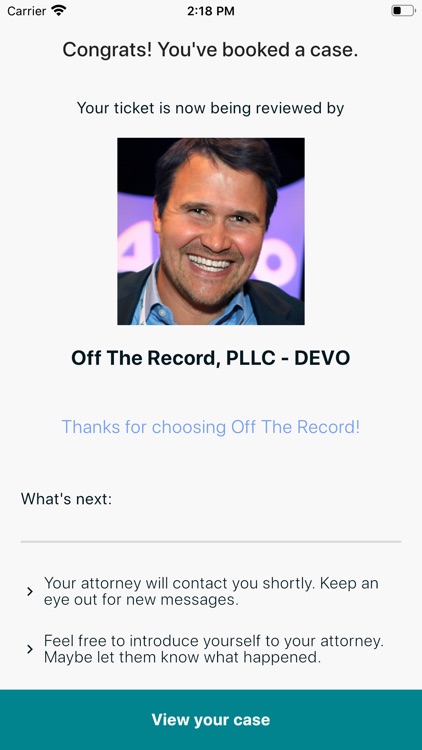 Off The Record: Ticket Lawyer screenshot-6