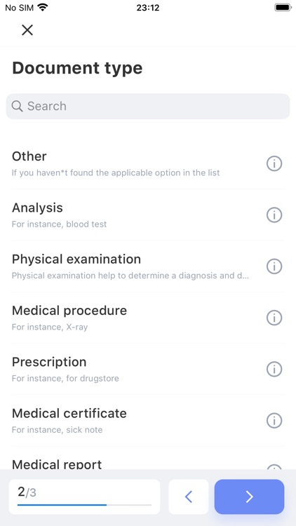 Medical History – documents screenshot-6